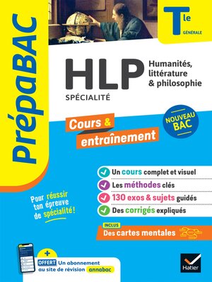 cover image of Prépabac HLP Tle générale (spécialité)--Bac 2024